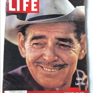Lifetime Magazine Headlines Clark Gable